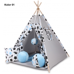 Namiot Teepee Wigwam kolekcja piłki + mata